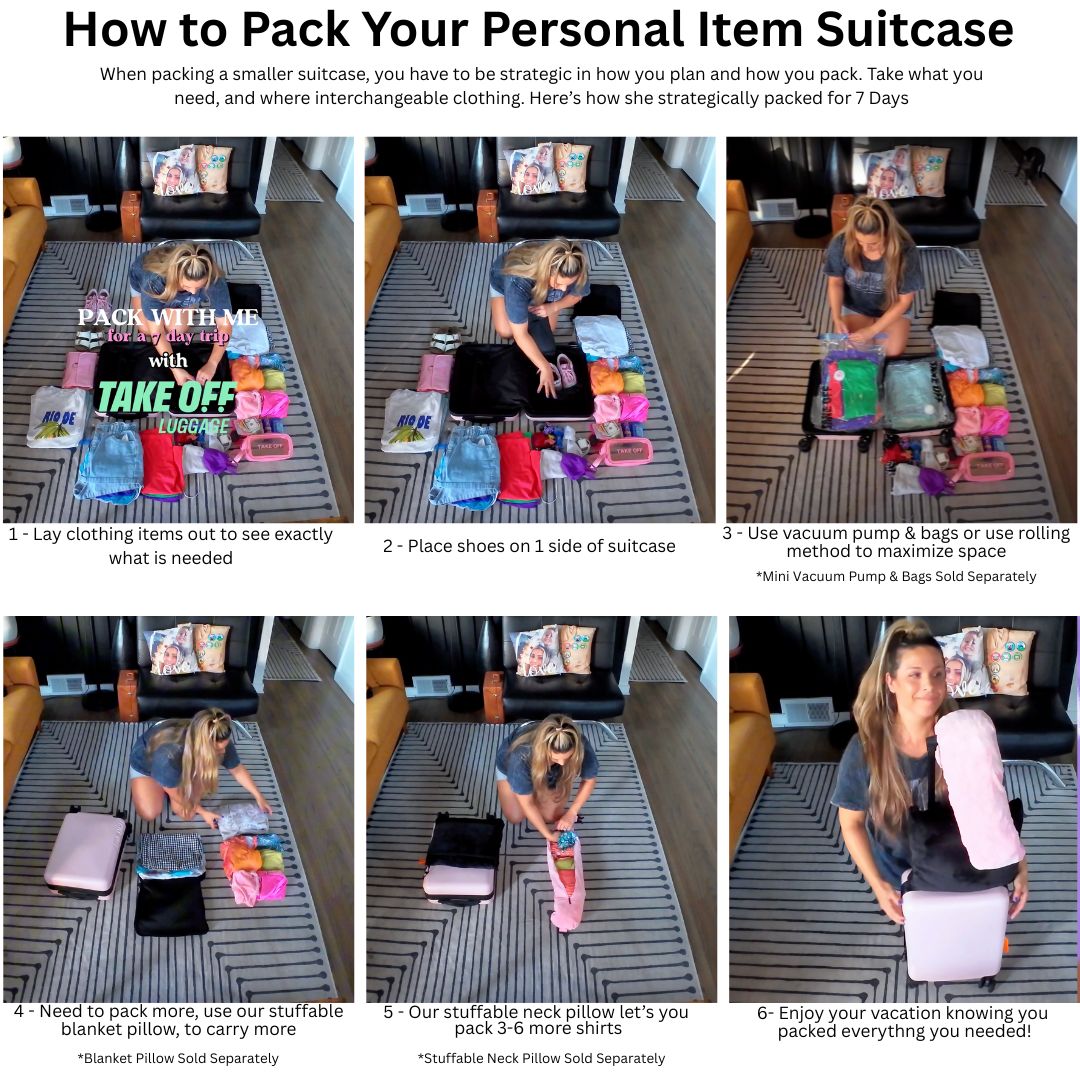 3.0+ Pack More Mini Pump and Neck Pillow Bundle