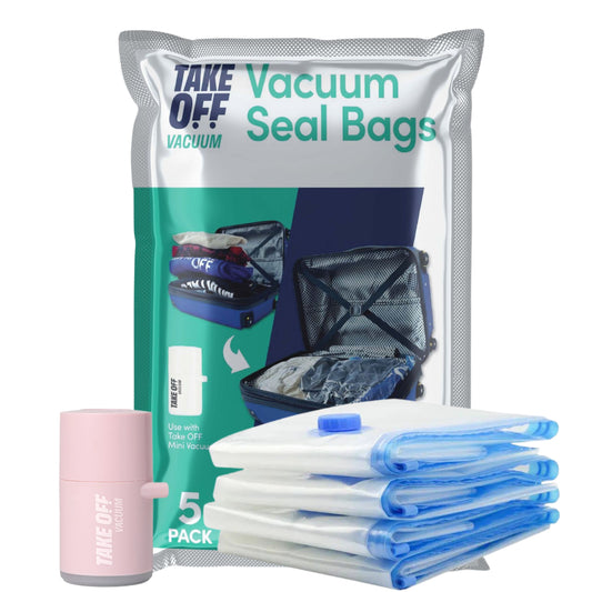 Mini Vacuum Pump + Vacuum Bags (5 Pack)