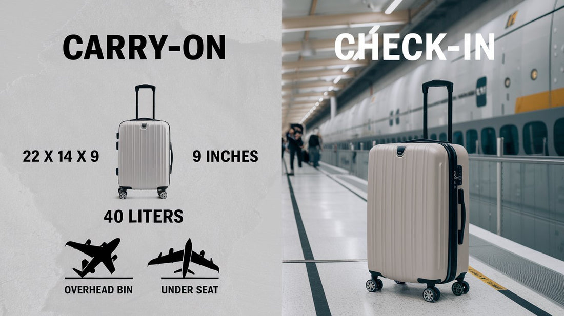 Carry-On Luggage Vs Check-In Luggage : Know the difference