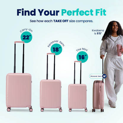 Carry-On + Personal Item Suitcase 4.0