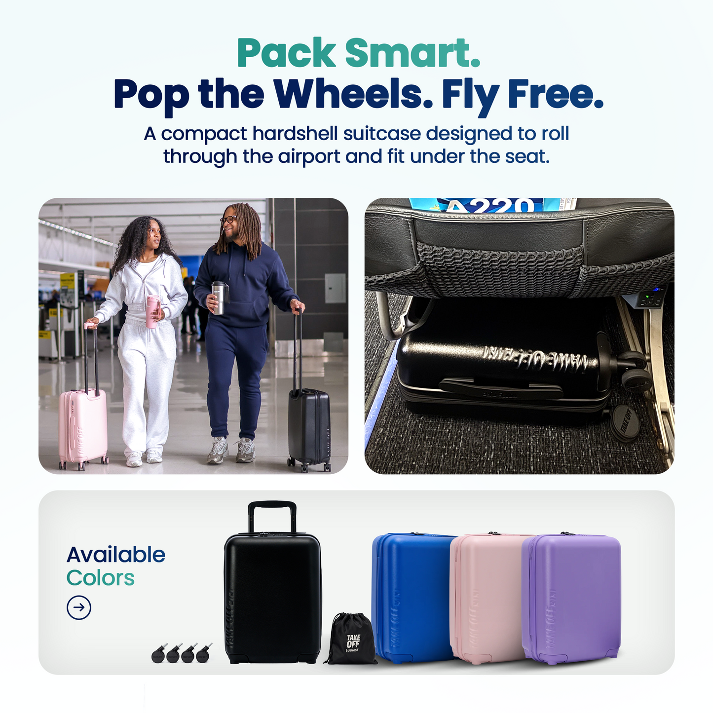 Personal Item Suitcase MINI 4.0 - 16 Inch