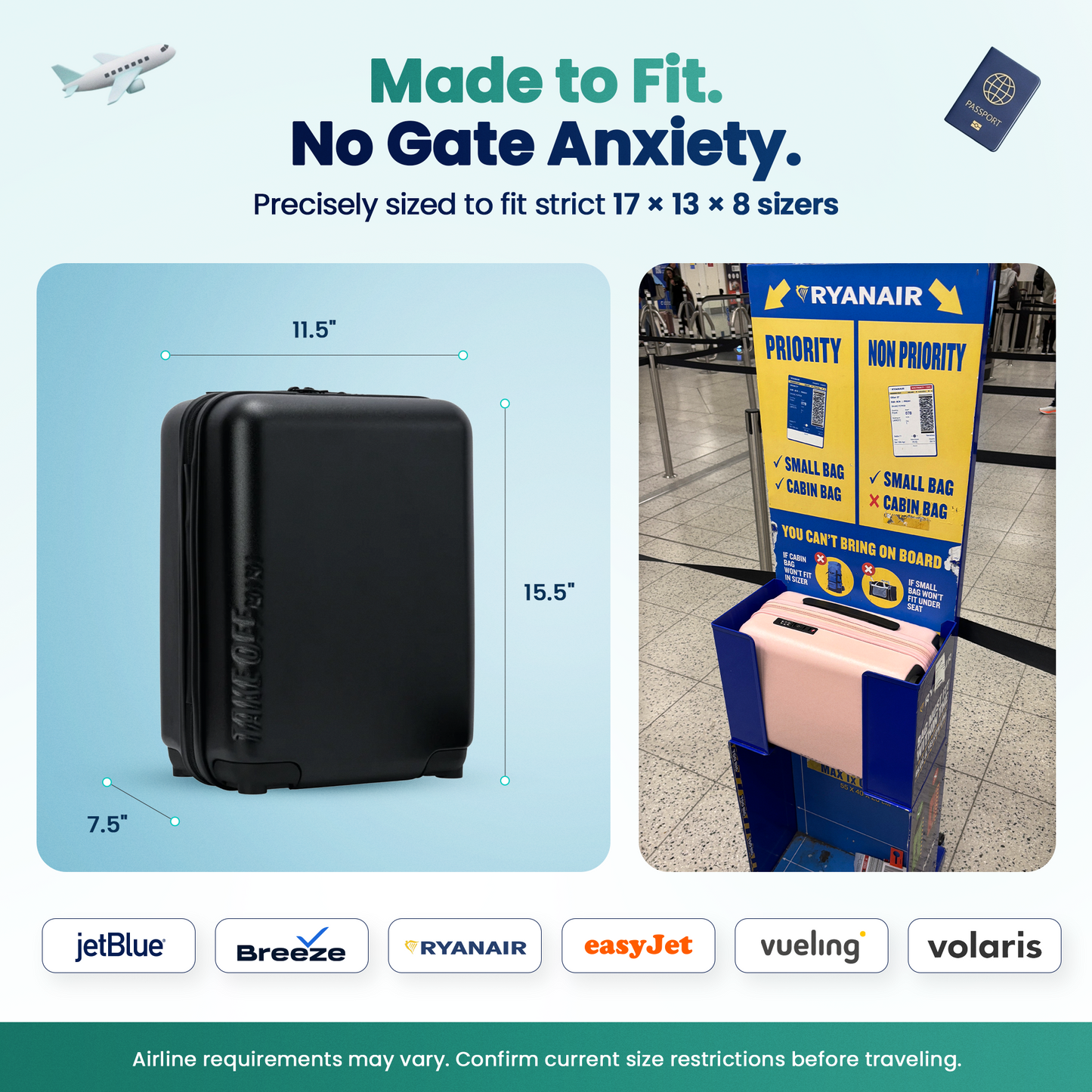 Personal Item Suitcase MINI 4.0 - 16 Inch