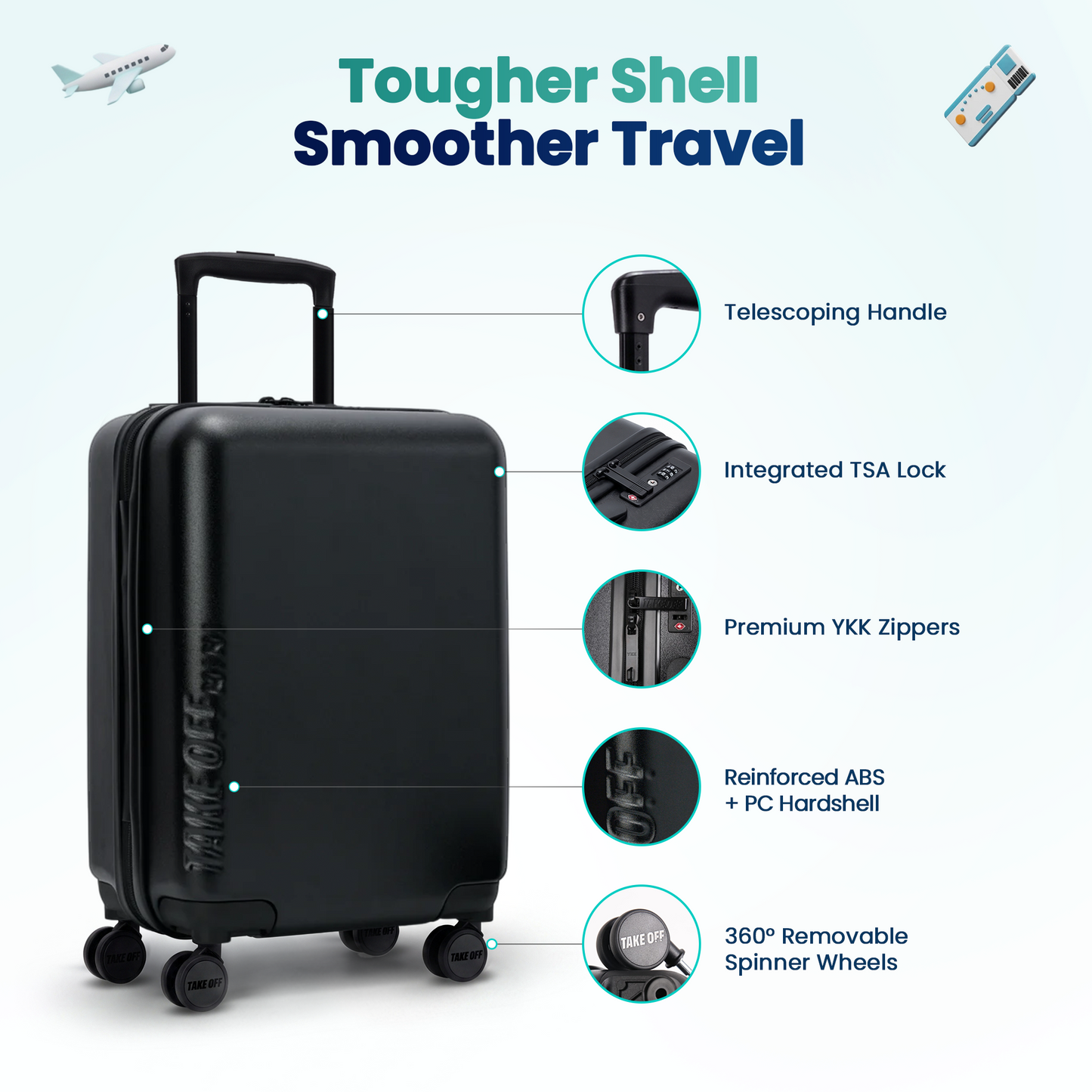 Personal Item Suitcase MINI 4.0 - 16 Inch
