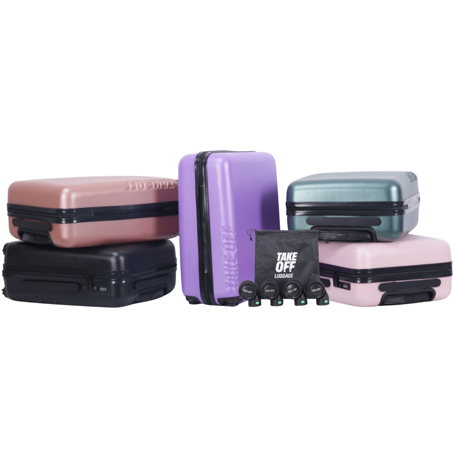 Personal Item Suitcase 3.0+ (GREEN Tab)