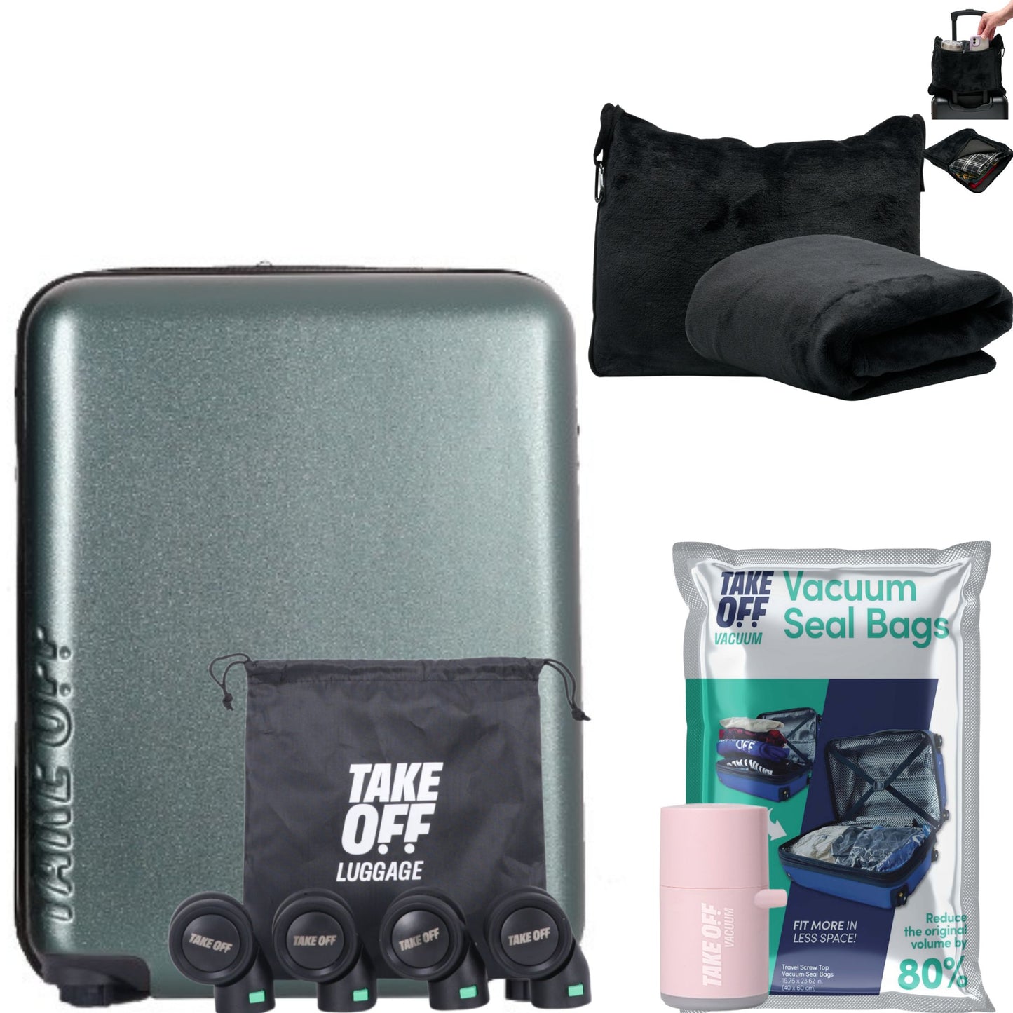 Pack More Mini Pump and Blanket Pillow Bundle