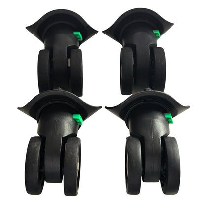 Green Tab Double Wheels Set - 4 Pack (New)