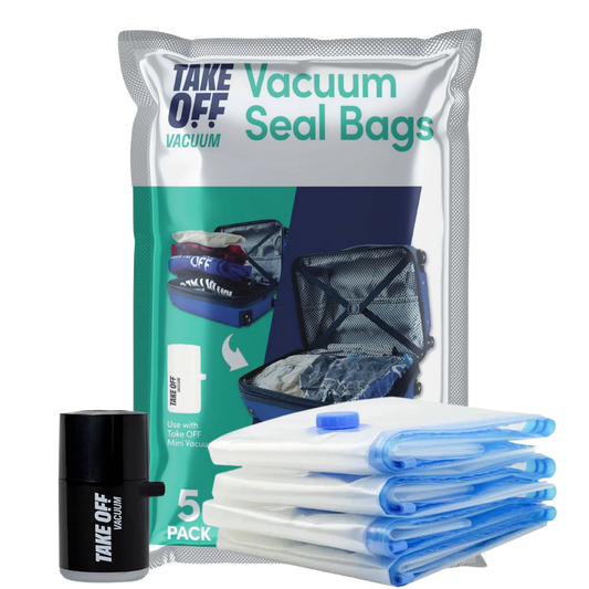 FREE Mini Pump + 5 Vacuum Seal Bags (Originally $34.99)