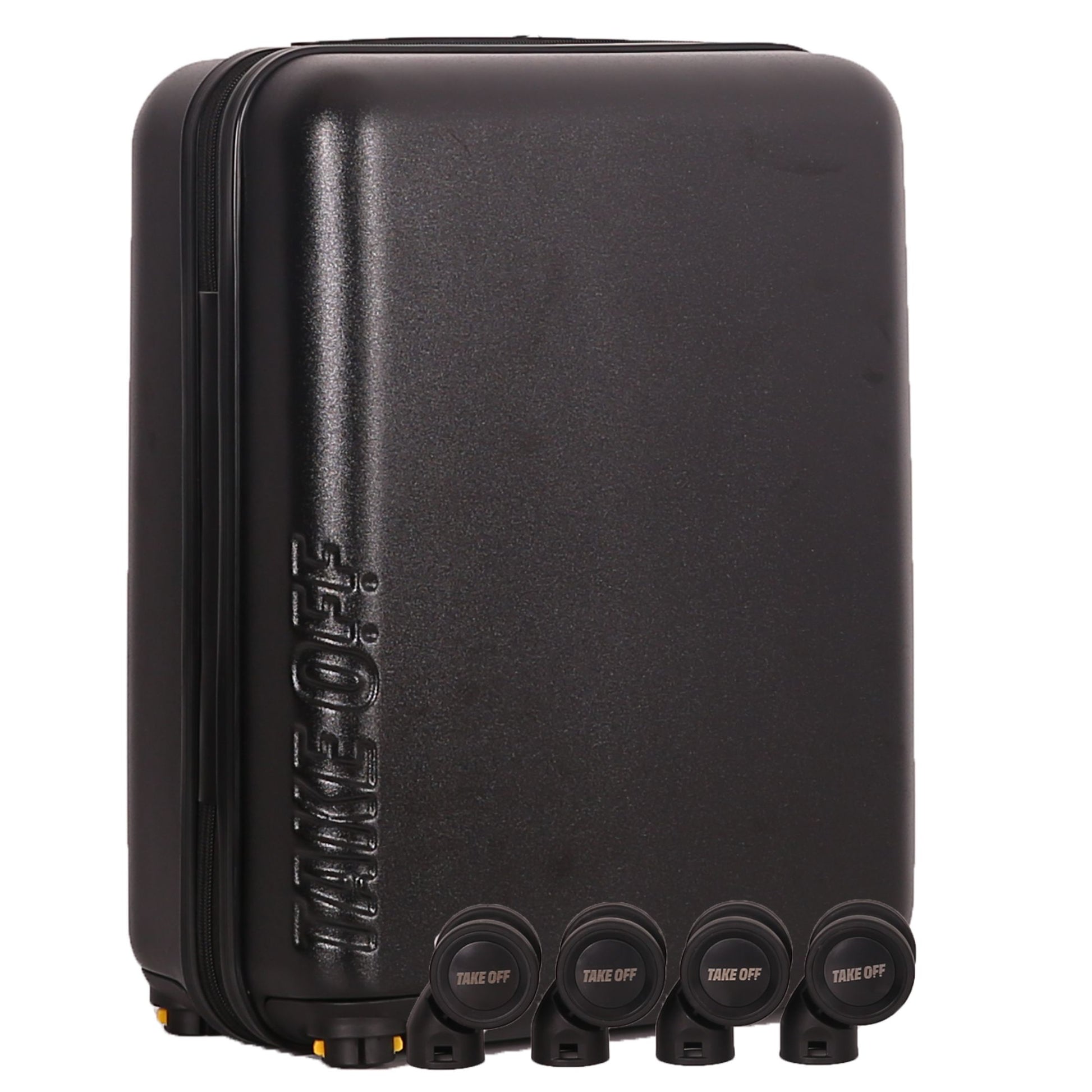 TAKE OFF Luggage, Personal Item Suitcase 3.0, uitvouwbare met verwijderbare wieltjes, verandert van handbagage in bagage voor onder de stoel en past in de bagagekaders van luchtvaartmaatschappijen TAKE OFF Luggage, Personal Item Suitcase 3.0, uitvouwbare met verwijderbare wieltjes, verandert van handbagage in bagage voor onder de stoel en past in de bagagekaders van luchtvaartmaatschappijen