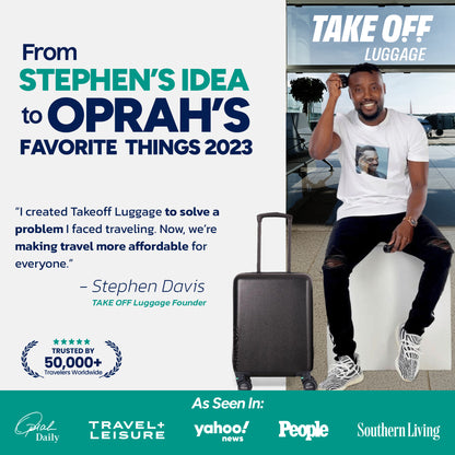 Personal Item Suitcase 3.0+ (GREEN Tab)