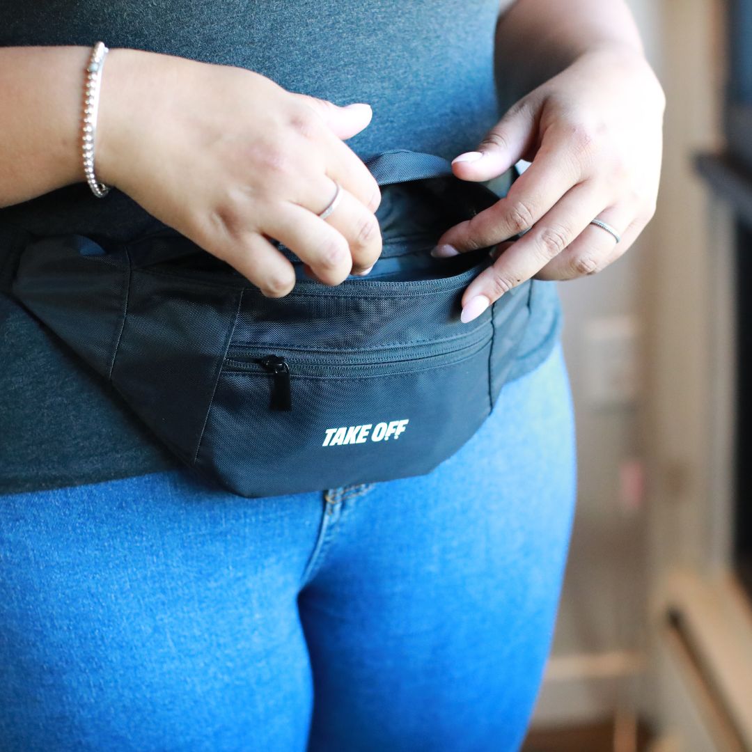 Compact Pack Off Fanny pack – Take OFF Luggage – TAKE OFF Luggage