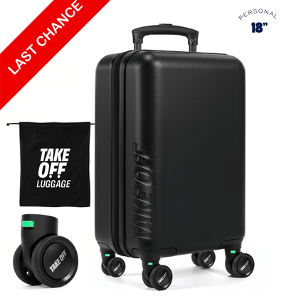 Personal Item Suitcase 3.0+ (GREEN Tab)