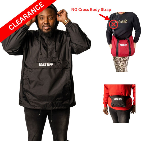 Duffle Bag Jacket (No Crossbody Strap)