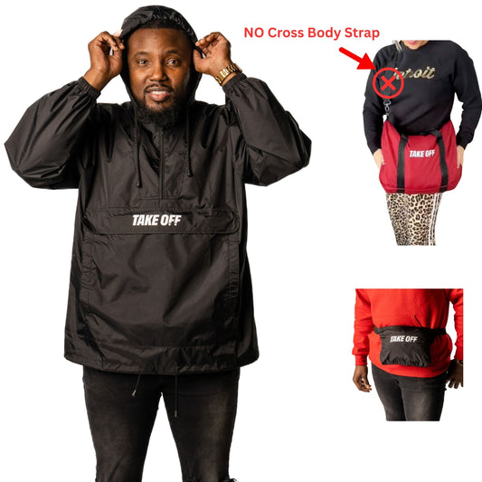 Duffle Bag Jacket (No Crossbody Strap)