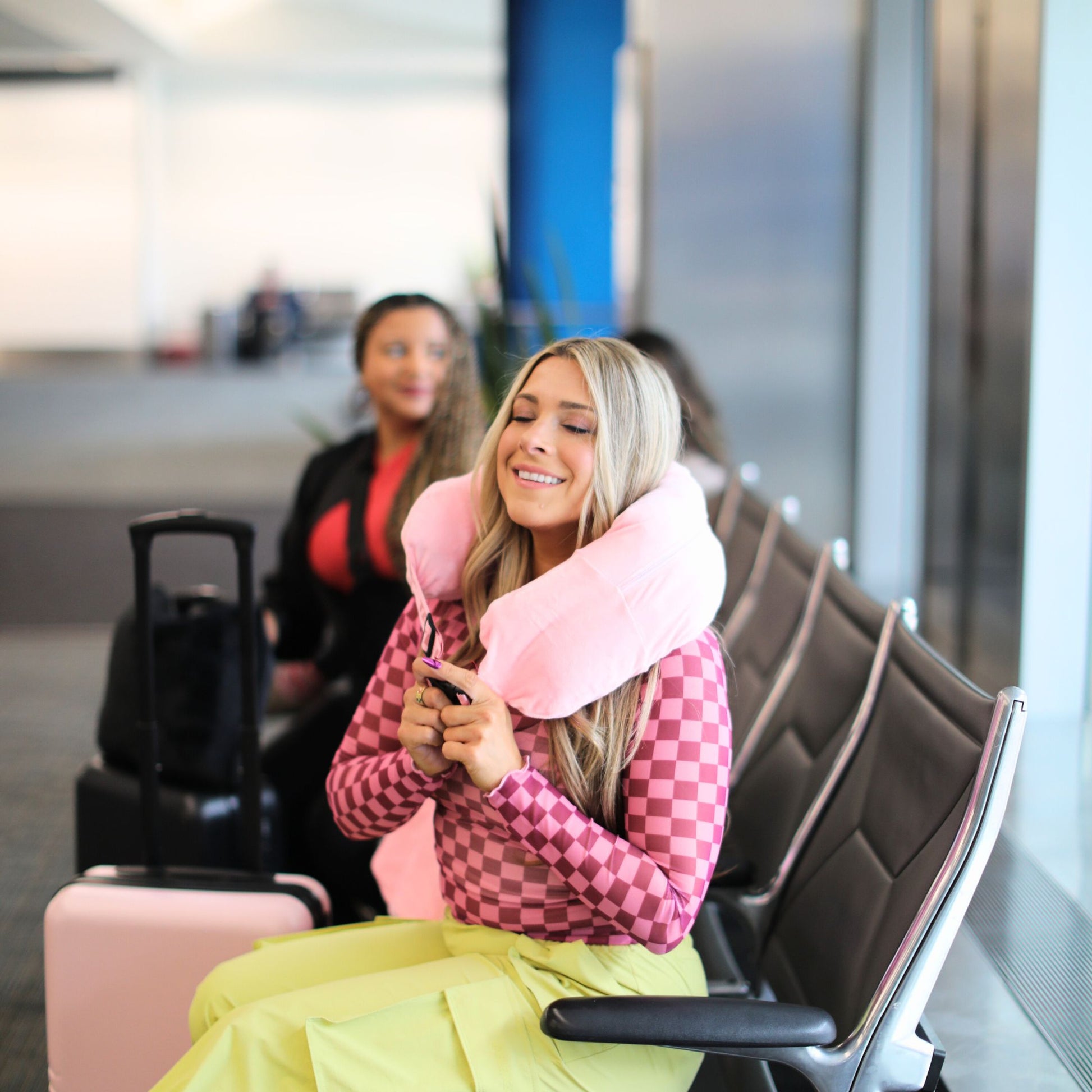 Travel Neck Pillow EZ4UVOY Stuffable With Clothes, Stuffable Neck