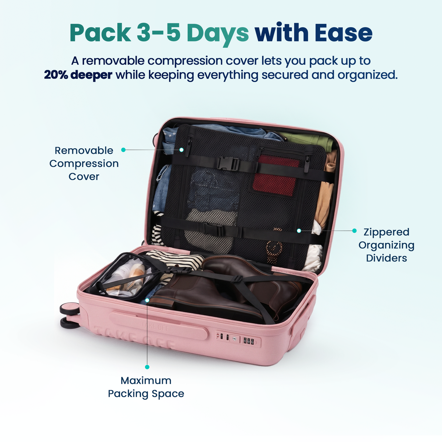 Personal Item Suitcase 4.0 - 18 Inch