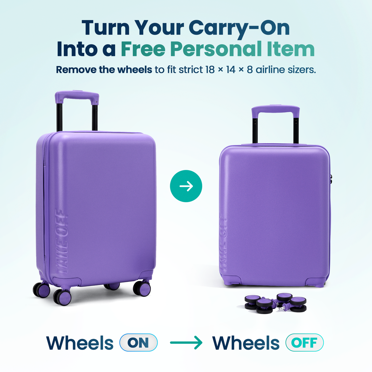 Personal Item Suitcase 4.0 - 18 Inch