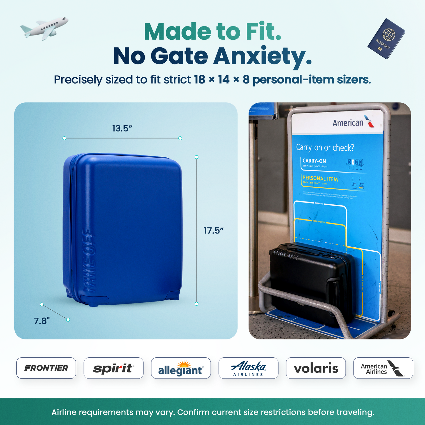 Personal Item Suitcase 4.0 - 18 Inch