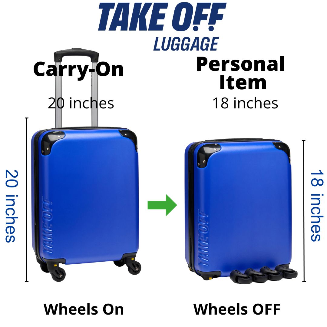 personal item carry on luggage size