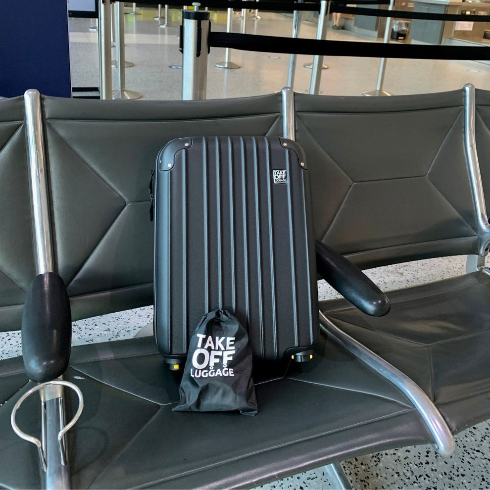 4 wheel suitcase set Take OFF Luggage